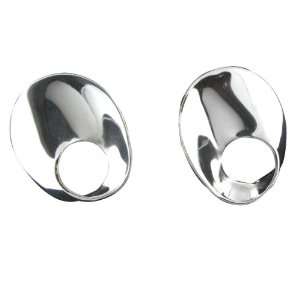  Sterling Silver High Polish Post Earrings Jewelry