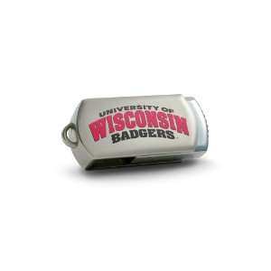  Centon Wisconsin Badgers DataStick Twist 4 GB USB 2.0 Flash 