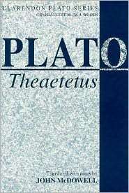 Theaetetus, (0198720831), Plato, Textbooks   