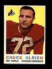 1959 Topps 57 Chuck Ulrich PSA 7 Chicago Cardinals  