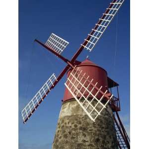  Restored Mill, Madalena, Pico, Azores, Portugal, Europe 