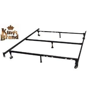  King, California King or Queen Metal Bed Frame with Glides 