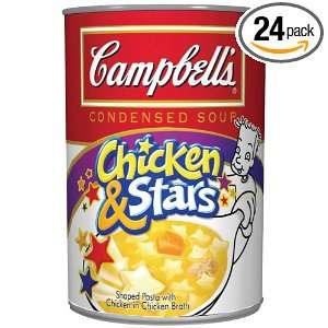 Chicken & Stars 10.5 Ounce Cans (Pack of 24)  Grocery 