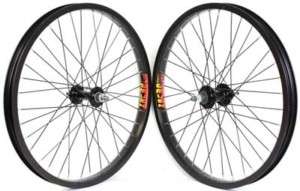 WHEELS PAIR BLK 20 X 1.75 /2.125 WEI ZAC30 ALLOY 36H  