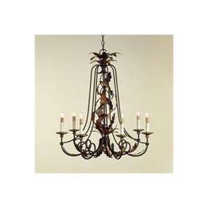    Iron, Rustic, Lodge 9531   Rivoli Chandelier