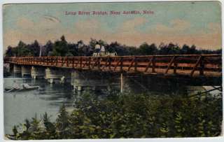 1912 Loup River Brdg. Arcadia NE Nebraska Ord/Loup City  
