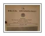 BIBLICAL ARCHAEOLOGIST Dec 57 Vol XX No 4 Shechem Exca  