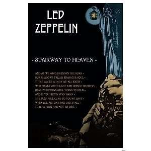   to Heaven Lyrics) Music Poster Print   24 X 36