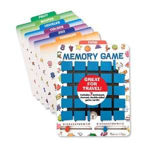    6 Pack MELISSA & DOUG FLIP TO WIN MEMORY GAME 