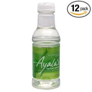 Ayalas Herbal Water Water   Lemongrass Mint Vanilla, 16 Ounce (Pack of 