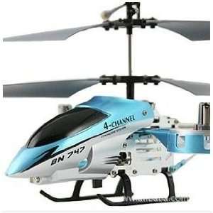  NEW 4CH Mini 4 Channel GYRO RC Helicopter Toy Metal Gyro 