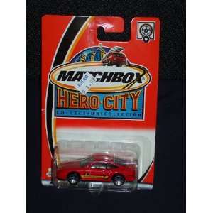    Matchbox 2002 Hero City #9 Porsche 911 Turbo Red Toys & Games
