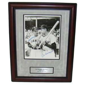  Joe DiMaggio Autographed Picture   Bill Terry High Quality 