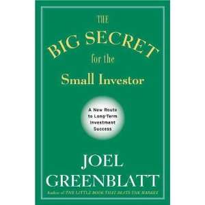  Joel GreenblattsThe Big Secret for the Small Investor A 