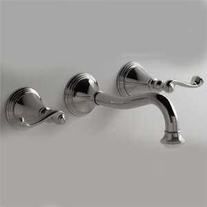 Santec 2229CN TM75 75 10 Satin Nickel/Polished Chrome Bathroom Sink 