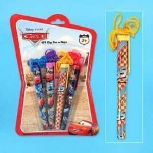  Clip Pen 4 Pack Cars w/Rope Case Pack 24 