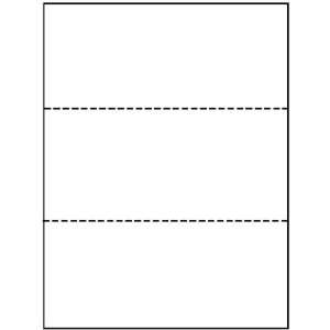  White Notecards 8 1/2 X 3 2/3 300 Count
