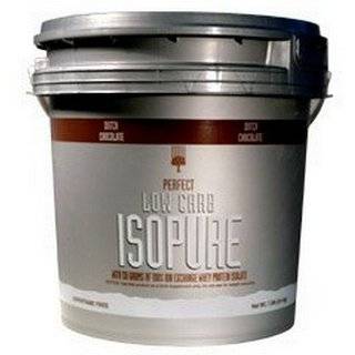 Natures Best Low Carb Isopure, Dutch Chocolate, 7.5 Pound Tub by 