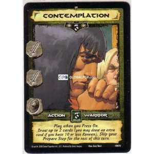    Conan CCG #072 Contemplation Single Card 1R072 Toys & Games