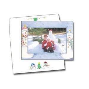  NRN CURIOUS SNOWMAN Photo Cards   6 x 8   100 Cards 