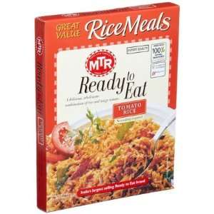 MTR Tomato Rice, Ready To Eat, 10.56 oz Boxes, 5 ct (Quantity of 1)