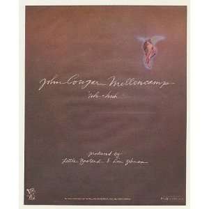 1983 John Cougar Mellencamp Uh huh PolyGram Records Print 