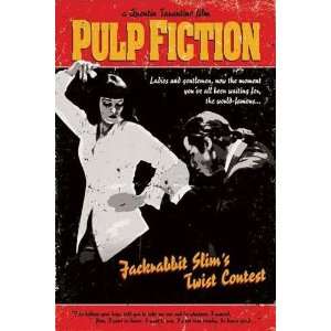 Pulp Fiction   Twist Contest Unknown. 24.00 inches by 36 