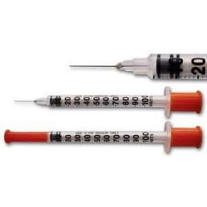  U 100 Insulin Syringe 1/2cc 30G x 5/16 box of 100   00514 