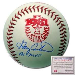  Gary Carter Autographed Ball   81 AllStar Game Inscribed 