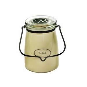 Milkhouse Creamery Candle Tuscan Garden 22oz Butter Jar with 130 Hour 
