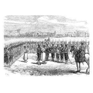  Swearing in Indian Recruits to the British Army, 1878 