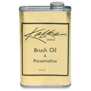  Kafka Brush Oil and Preservative   Pint, Brush Oil and 