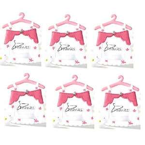 6 Baby Girl Baby Shower Picture Frame Party Favor Baby