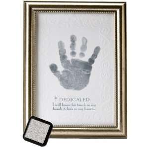  Babys Keepsake Handprint Frame & Inspirational Message 