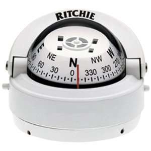 Ritchie Navigation S 53W CLM White Dial Ritchie Explorer Compass with 