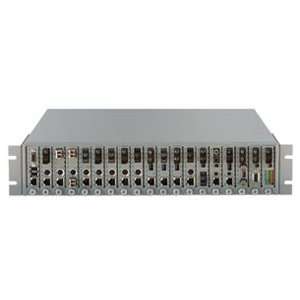  Iconverter 19 UNIT Manageable 2U Chassis with 2 Univ Ac Ps 