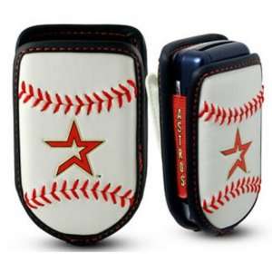   Wear Leather Cell Phone Holder   Houston Astros