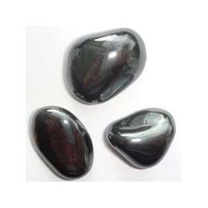  Polished Hematite Mineral Rock 7 Pieces w/ Pouch 