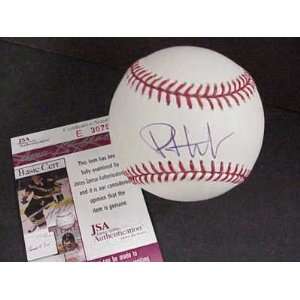 Phil Hughes Signed Ball   JSA COA   Autographed Baseballs