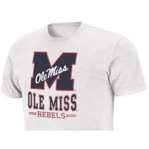   Mississippi Rebels Colosseum NCAA Backfield T Shirt
