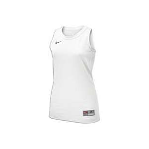  Nike Elite Racer back Game Jersey   Womens   White/White 