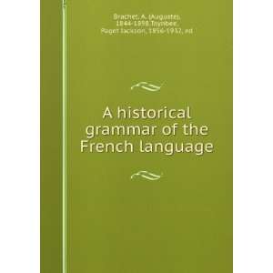  A historical grammar of the French language, A. Toynbee 