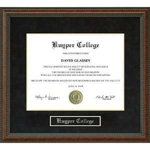  Kuyper College Diploma Frame