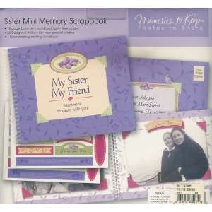  Good Sisters Good Memories Spiral 12 page book 62 Stickers 