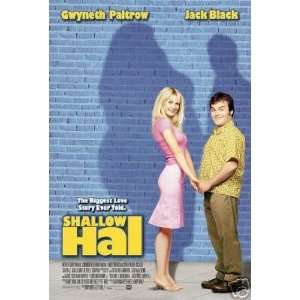 Shallow Hal Original 27x40 Double Sided Movie Poster   Not A Reprint