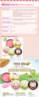 ETUDE HOUSE] Missing U Lip Balm Bee Happy Fast Shipping / In Stock 