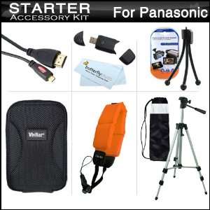 Starter Accessories Kit For Panasonic Lumix DMC TS4, DMC TS3 Digital 
