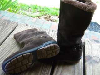 Avon Cushion Walk Suede Boots Size 7 New 094000592375  