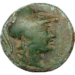   PAMPHYLIA 190BC Ancient Rare Greek Coin ATHENA NIKE 