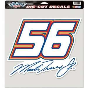  NASCAR Martin Truex Jr 12 by 12 Die Cut Decal Sports 